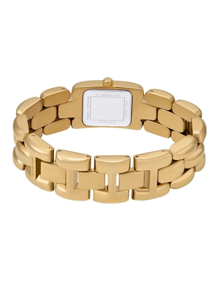 Hally Analog Watch in Gold image 3