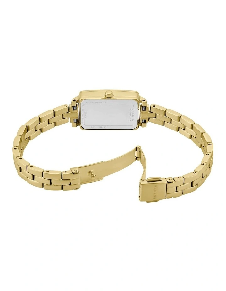Hagen Micro Analog Watch in Gold image 3