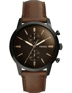 44Mm Townsman Brown Watch FS5437