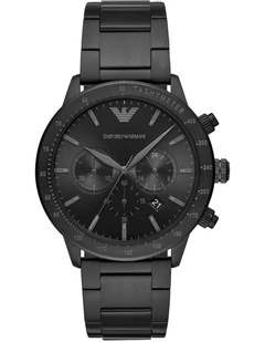 Black Chronograph Watch AR11242