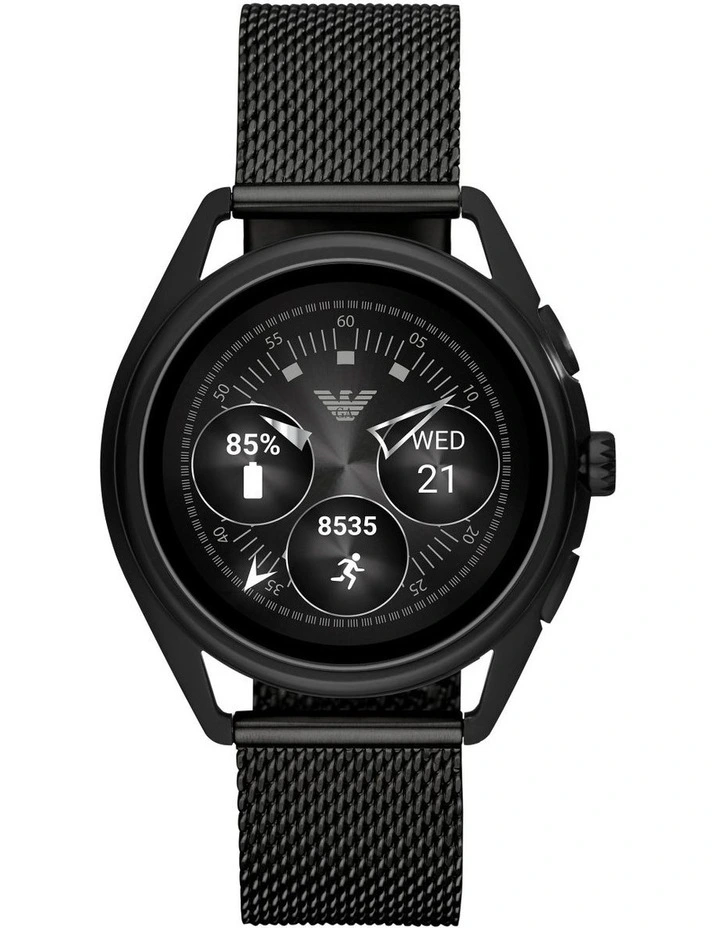 Emporio Armani Black Display Smartwatch Watch ART5019 | MYER