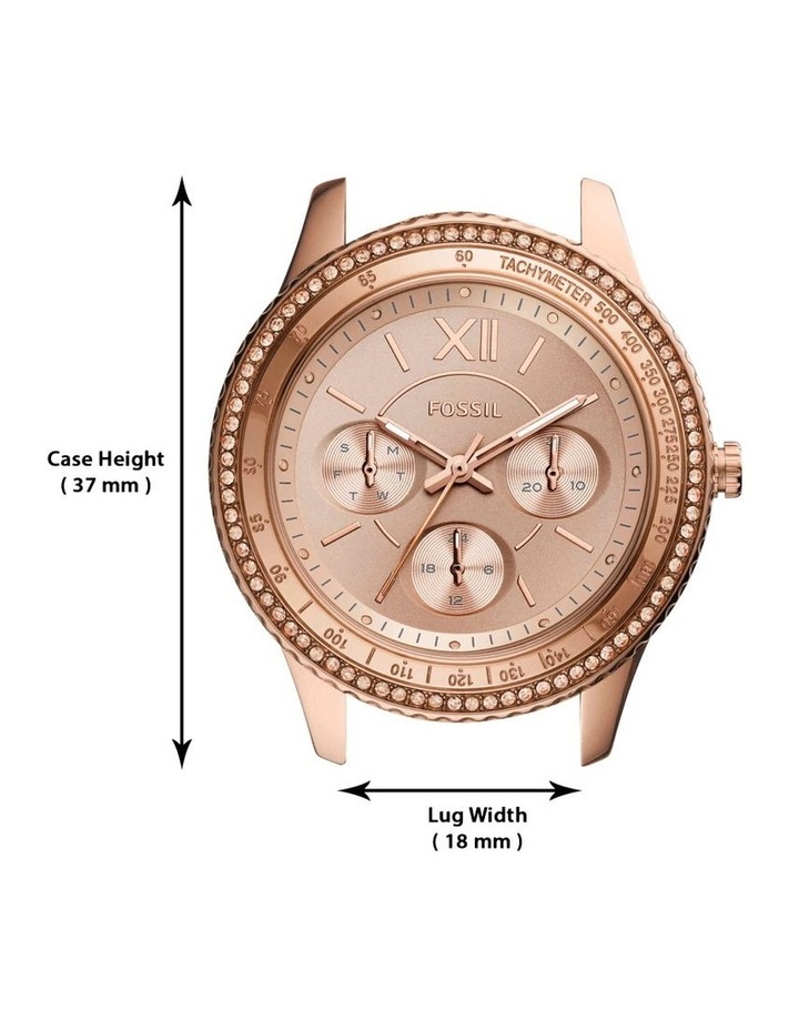 Fossil Stella Sport Rose Gold Analogue 