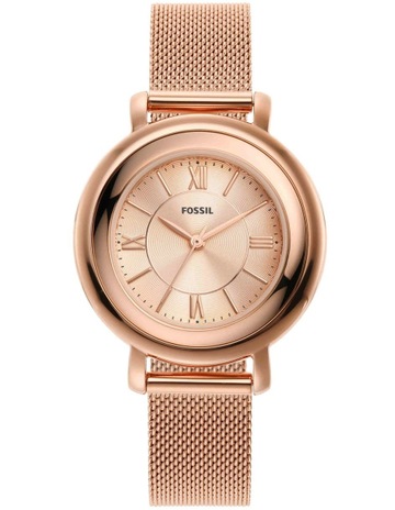 Fossil Jacqueline Rose Gold Tone 