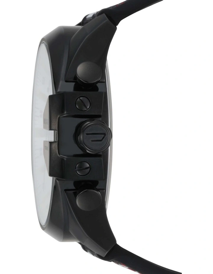 Mega Chief Chronograph Watch in Black image 2