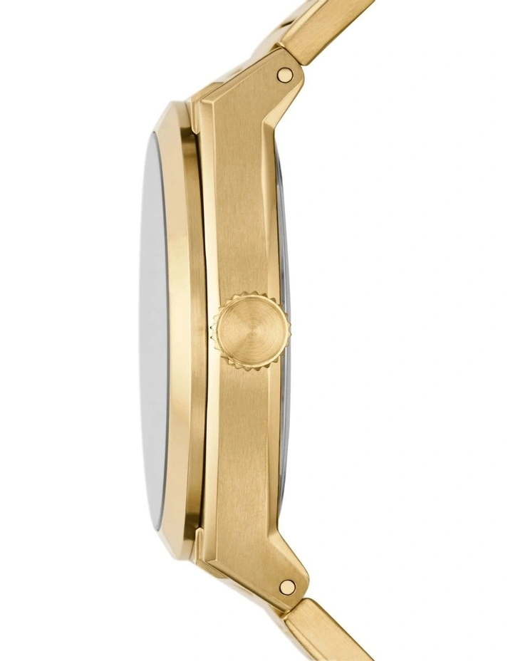 Everett Analogue Watch in Gold image 2