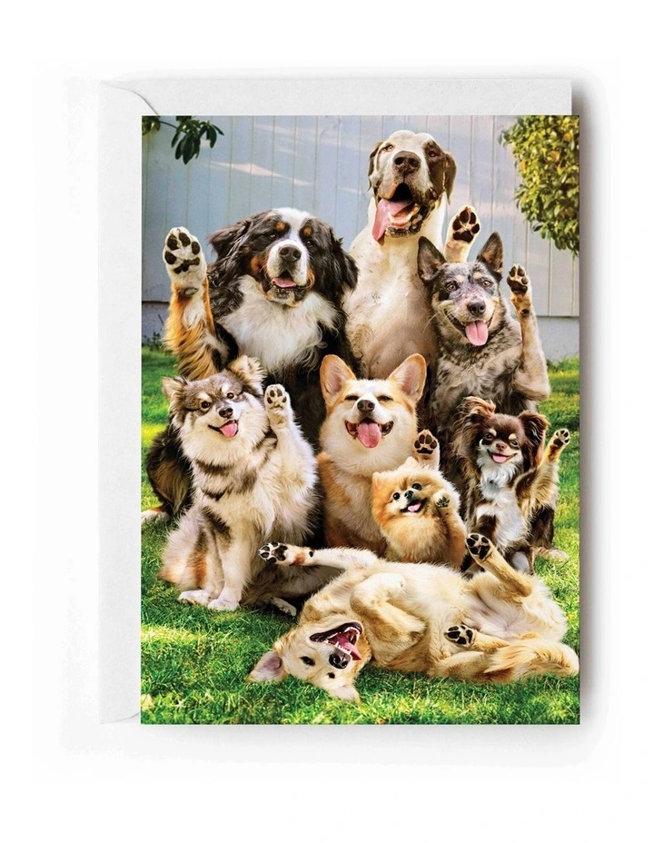 Large Card in Goodbye and Good Luck Group of Dogs image 1