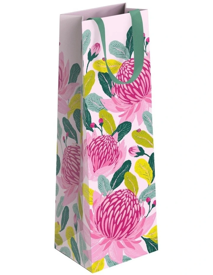 Bottle Bag in Pink Waratahs image 1