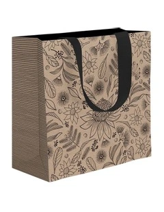 Medium Gift Bag in Brown