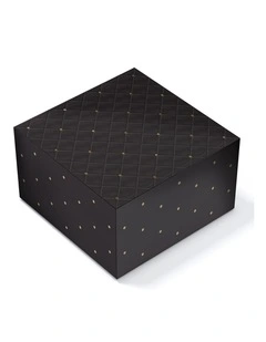 Extra Large Quilted Gift Box in Ebony