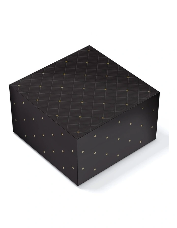Extra Large Quilted Gift Box in Ebony image 1