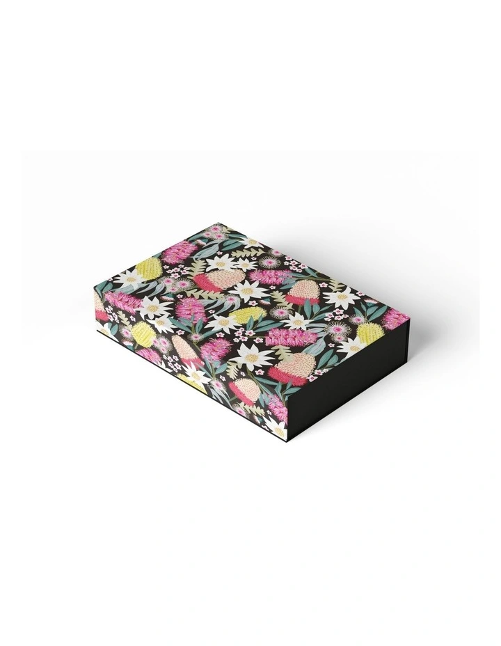 Wildflowers Medium Magnetic Gift Box in Multi image 1