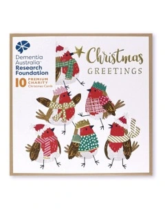Boxed Christmas Cards in Robin Chorus