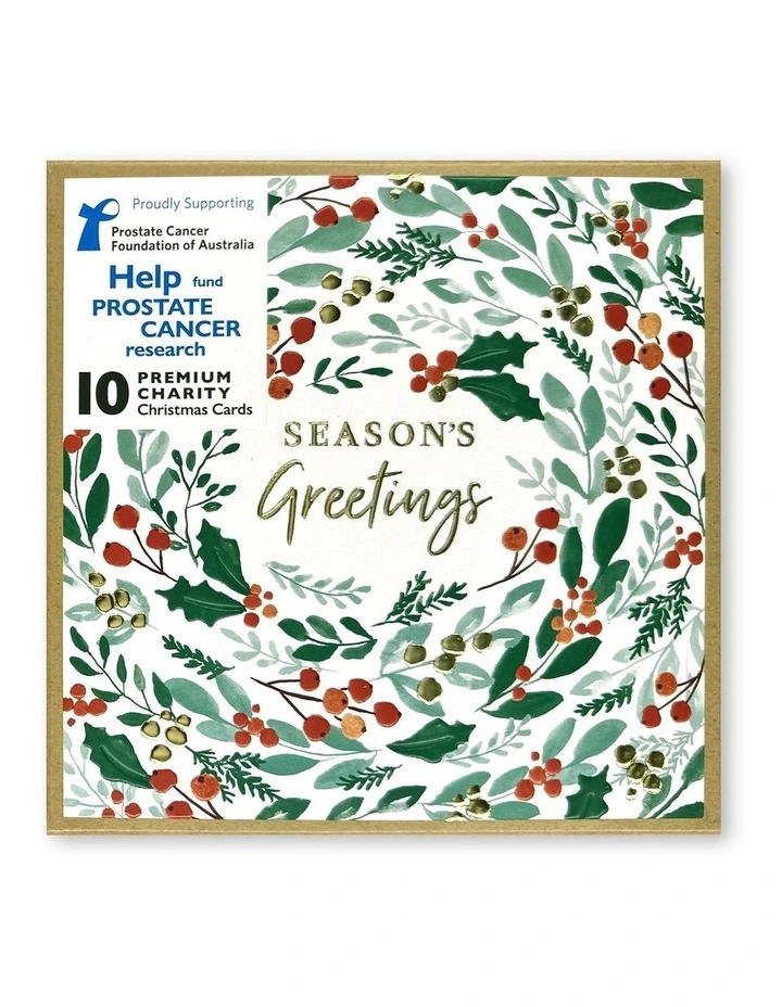 Christmas Boxed Cards - Holly Berry in Multi image 1