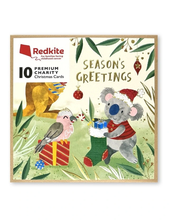 Christmas Boxed Bush Capers Cards in Multi image 1