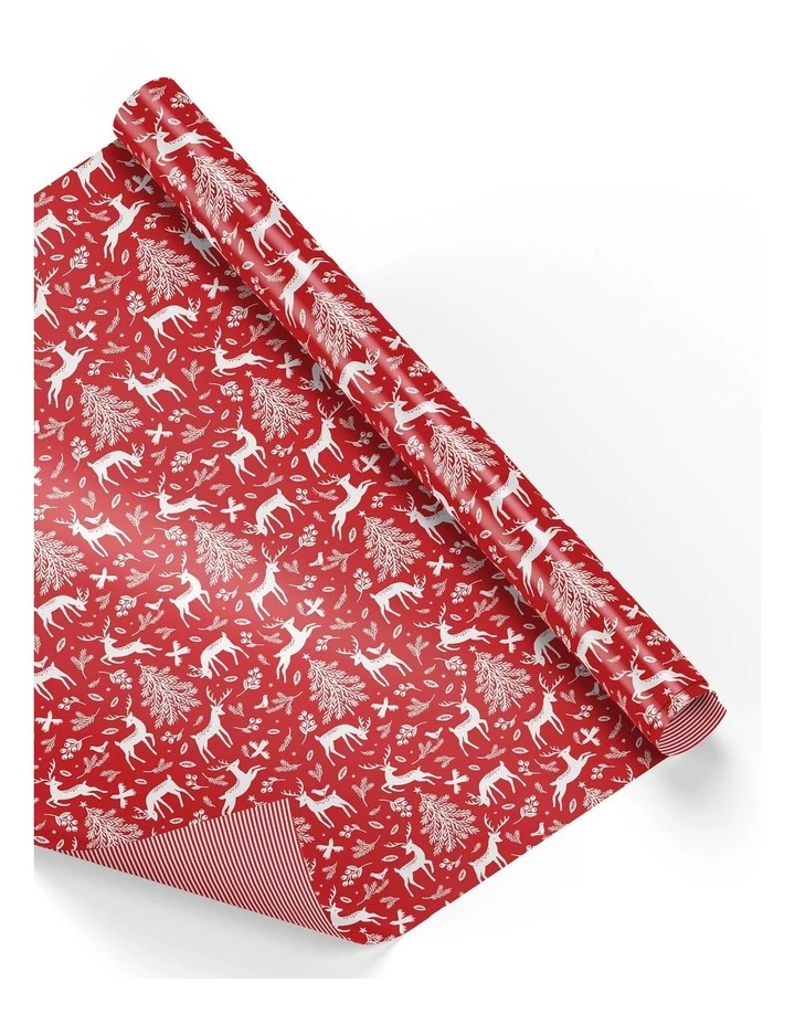 Christmas Wrapping paper - Nordic Reindeer image 1