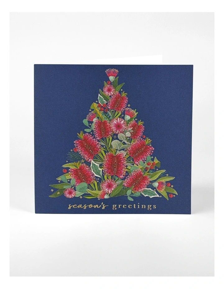 Charity Boxed Christmas Cards - Botanic Bottlebrush image 2