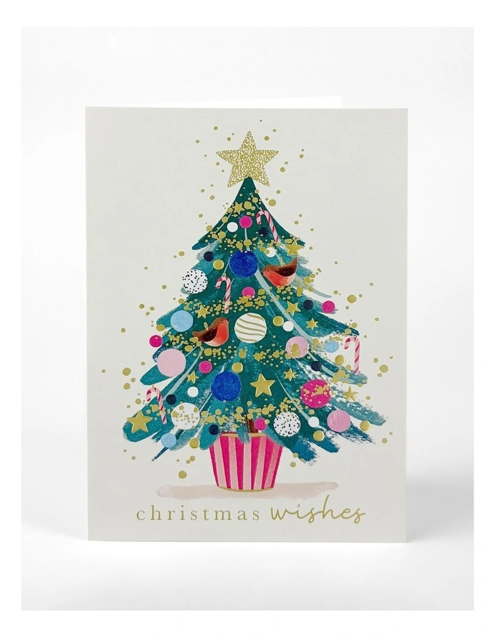 Charity Boxed Christmas Cards - Jolly Tree image 2