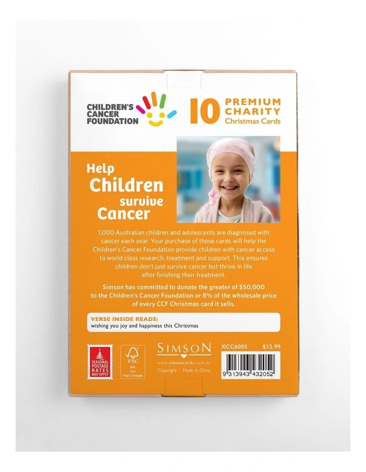 Charity Boxed Christmas Cards - Jolly Tree image 5