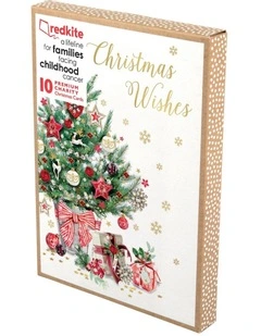Christmas, Charity, Red Kite, Traditional Christmas tree, Boxed cards