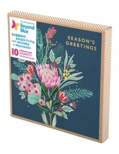 Christmas, Charity, Beyond Blue, Australian native flowers, Boxed cards