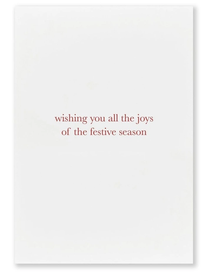 Prostate Cancer Foundation of Australia Charity Boxed Christmas cards Robin Sprig Design image 3