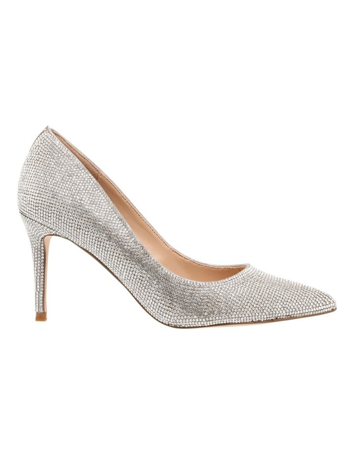 silver sequin pumps