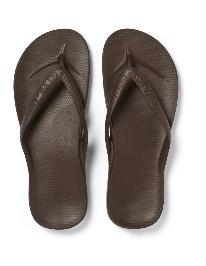 Arch Support Slides in Brown image 2