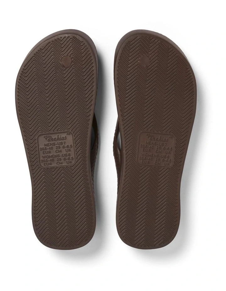Arch Support Slides in Brown image 4