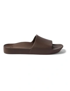 Arch Support Slides in Brown