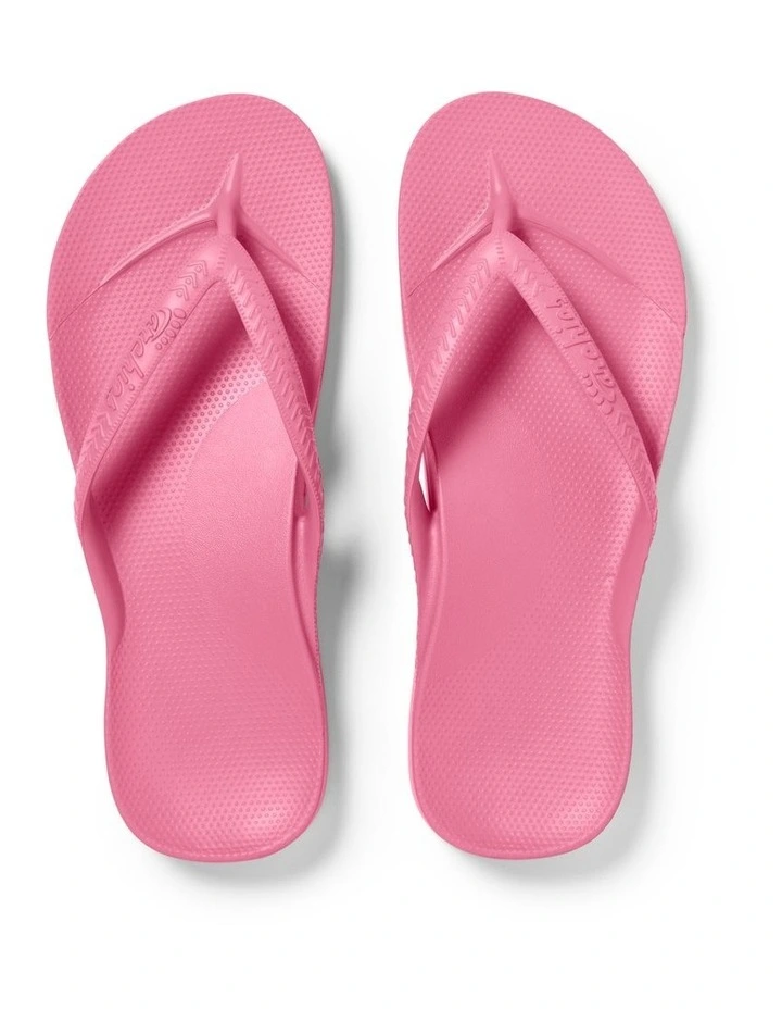 Arch Support Thongs in Hot Pink image 2