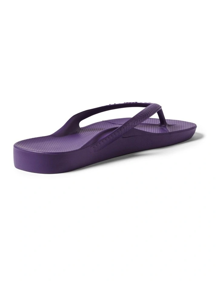 Arch Support Thongs in Acai Purple image 3