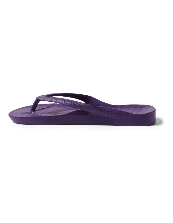 Arch Support Thongs in Acai Purple image 5