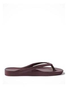 Arch Support Thongs in Nightshade