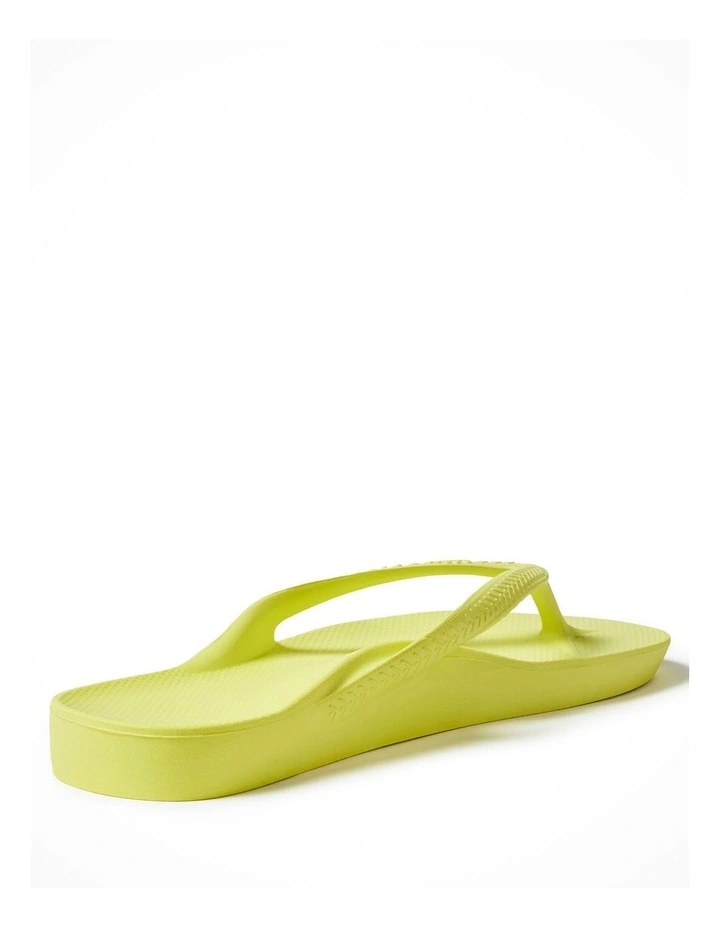 Arch Support Thongs in Limelight image 3