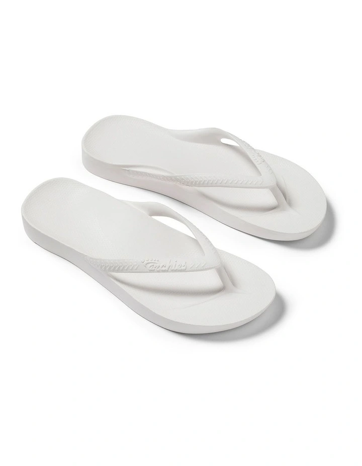 soft thongs with arch support
