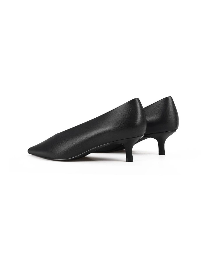Flynn Point Toe Pumps in Black image 3