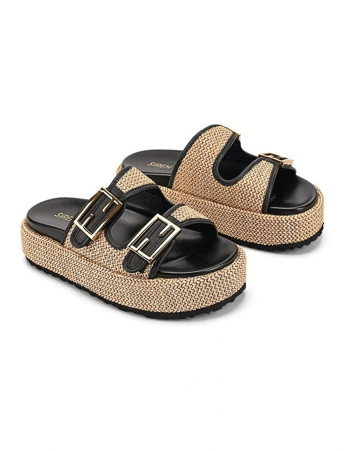 Aphrodite Woven Flatforms in Multi image 2