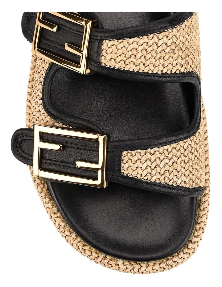 Aphrodite Woven Flatforms in Multi image 4