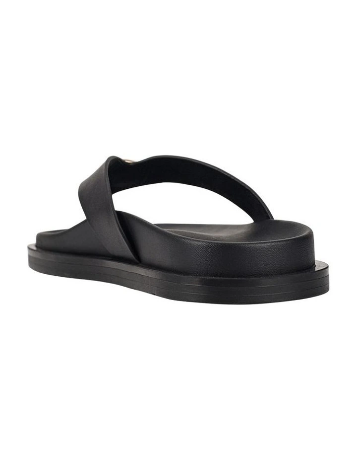 Lani Footbed Sandals in Black image 5