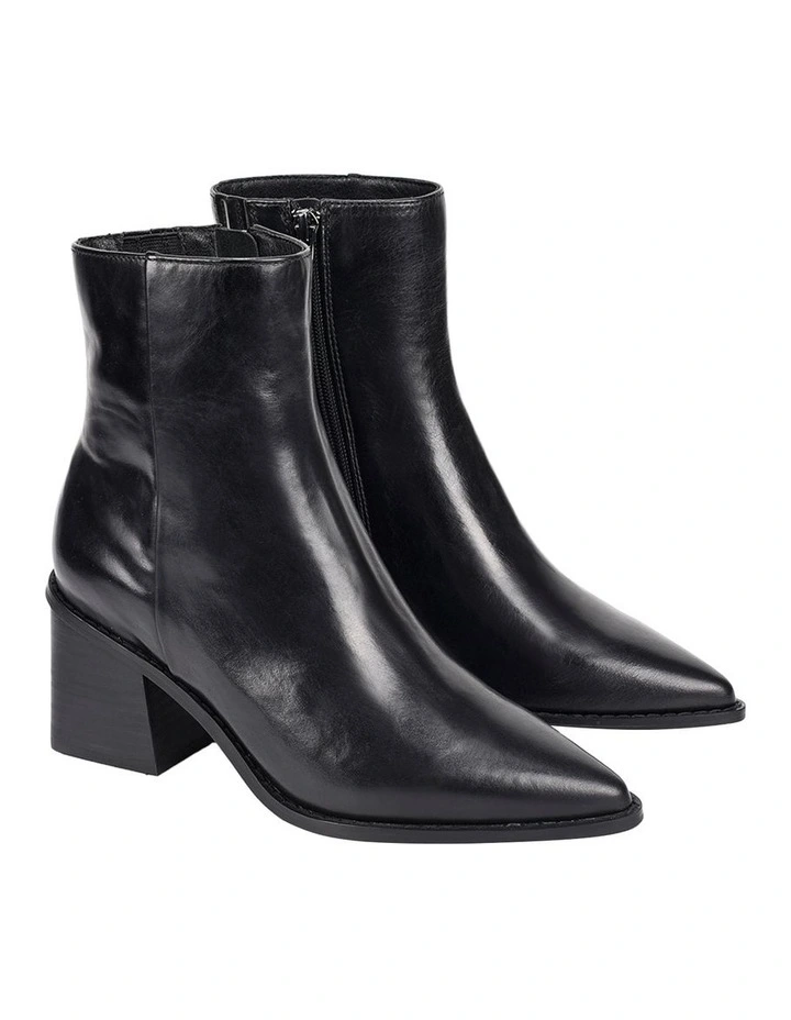 Douglas Ankle Boots in Black image 3