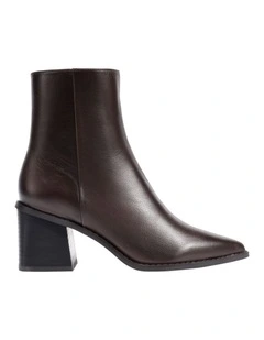 Douglas Ankle Boots in Chocolate Brown