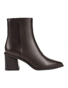 Douglas Ankle Boots in Chocolate Brown