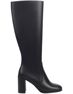 Lily Long Boots in Black