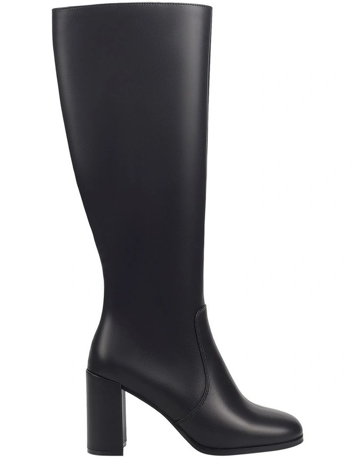 Lily Long Boots in Black image 1