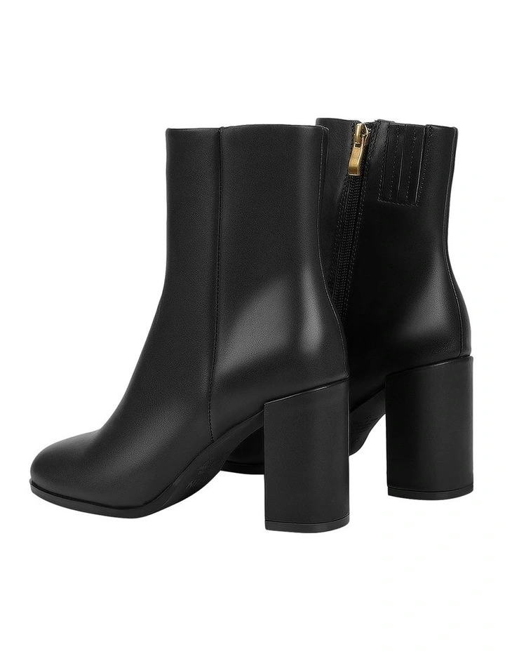 Libby Ankle Boots in Black image 4