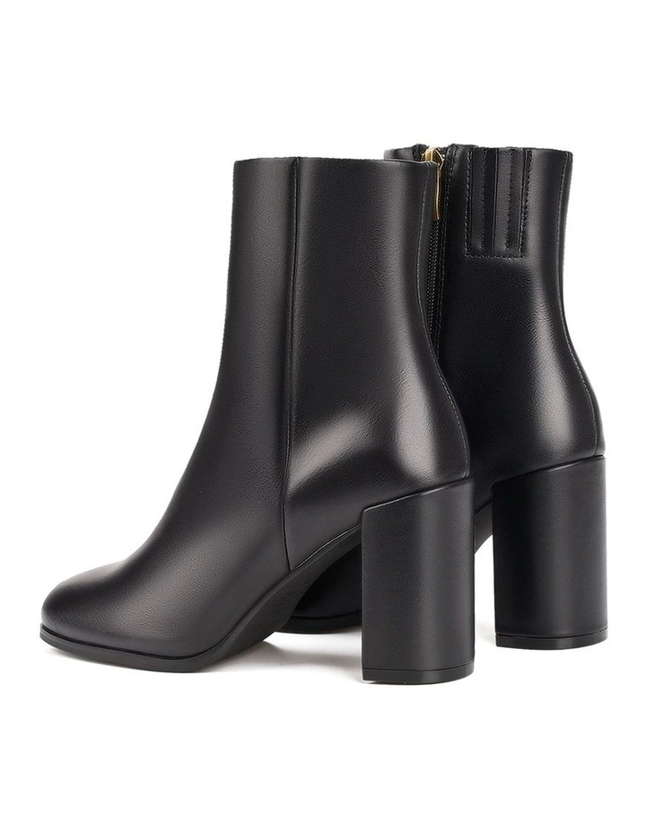 Libby Ankle Boots in Black image 4