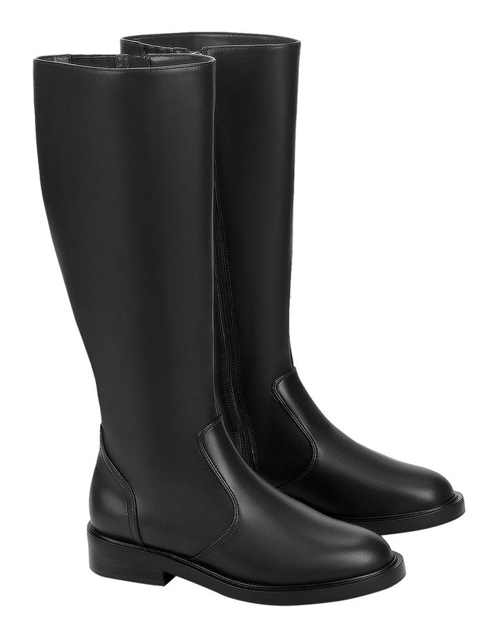 Capri Riding Boots in Black image 3