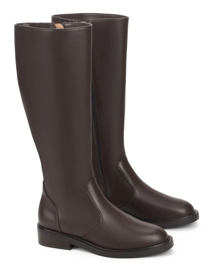 Capri Riding Boots in Chocolate Brown image 2