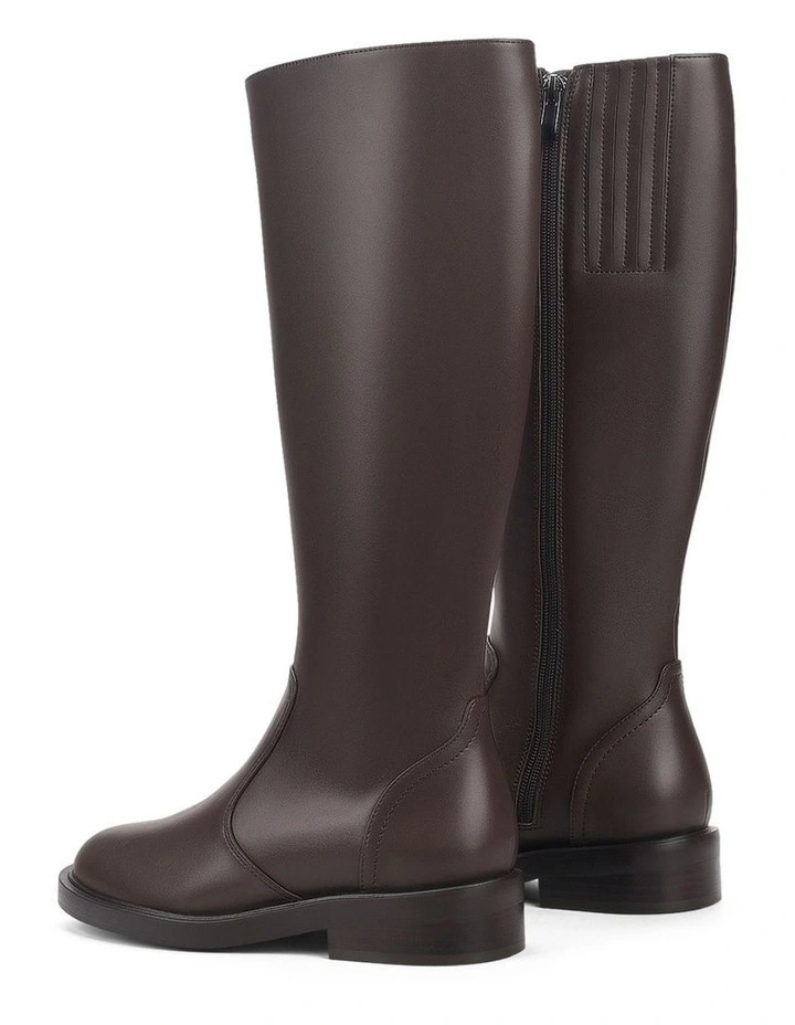 Capri Riding Boots in Chocolate Brown image 3