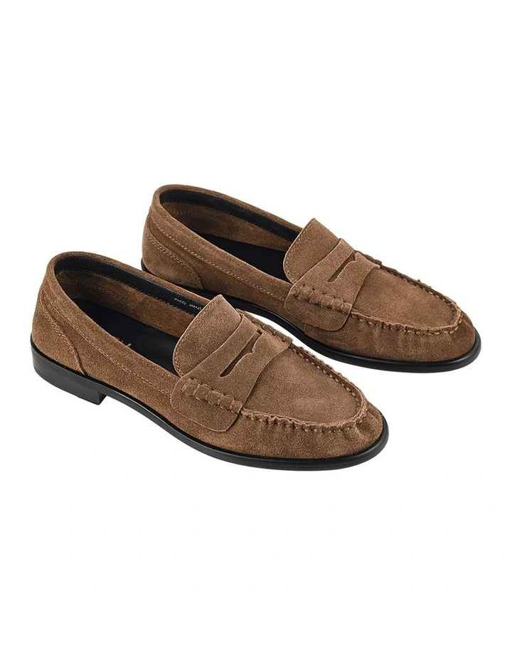 Paddy Loafers in Toffee Brown Suede image 2